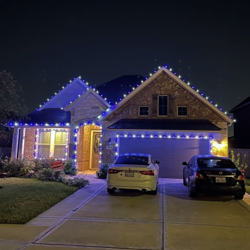 Residential Christmas Lighting Installation Lubbock